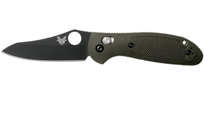 Image for Benchmade Mini-Griptilian 555BKOD-S30V pocket knife, Mel Pardue design