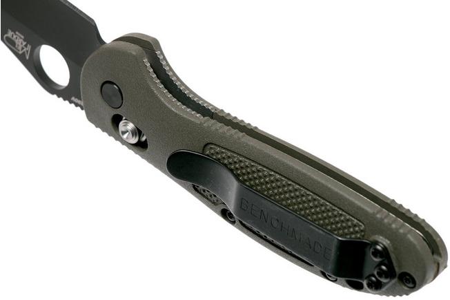 Image for Benchmade Mini-Griptilian 555BKOD-S30V pocket knife, Mel Pardue design
