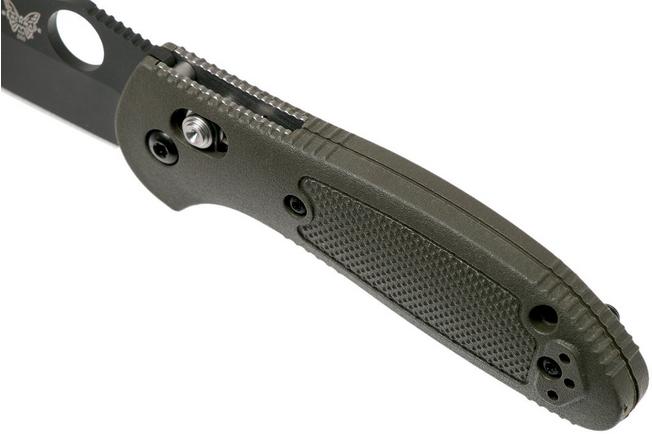 Image for Benchmade Mini-Griptilian 555BKOD-S30V pocket knife, Mel Pardue design