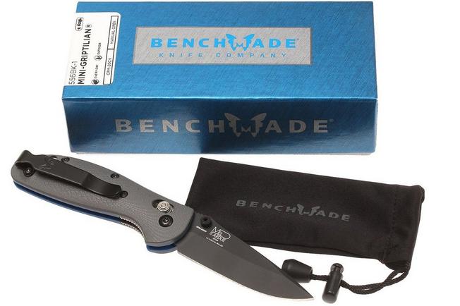 Image for Benchmade Mini-Griptilian 556BK-1 black, CPM-20CV