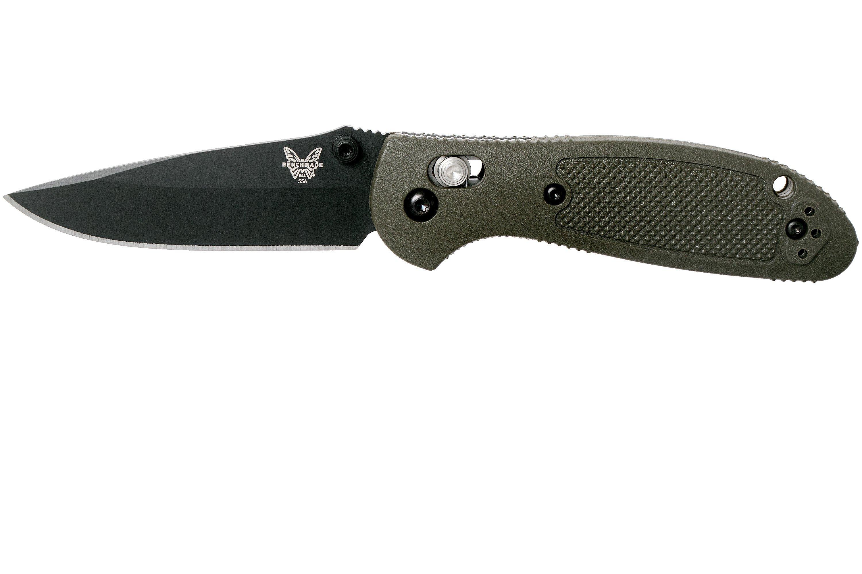 Benchmade MiniGriptilian 556BKODS30V pocket knife, Mel Pardue design Advantageously shopping