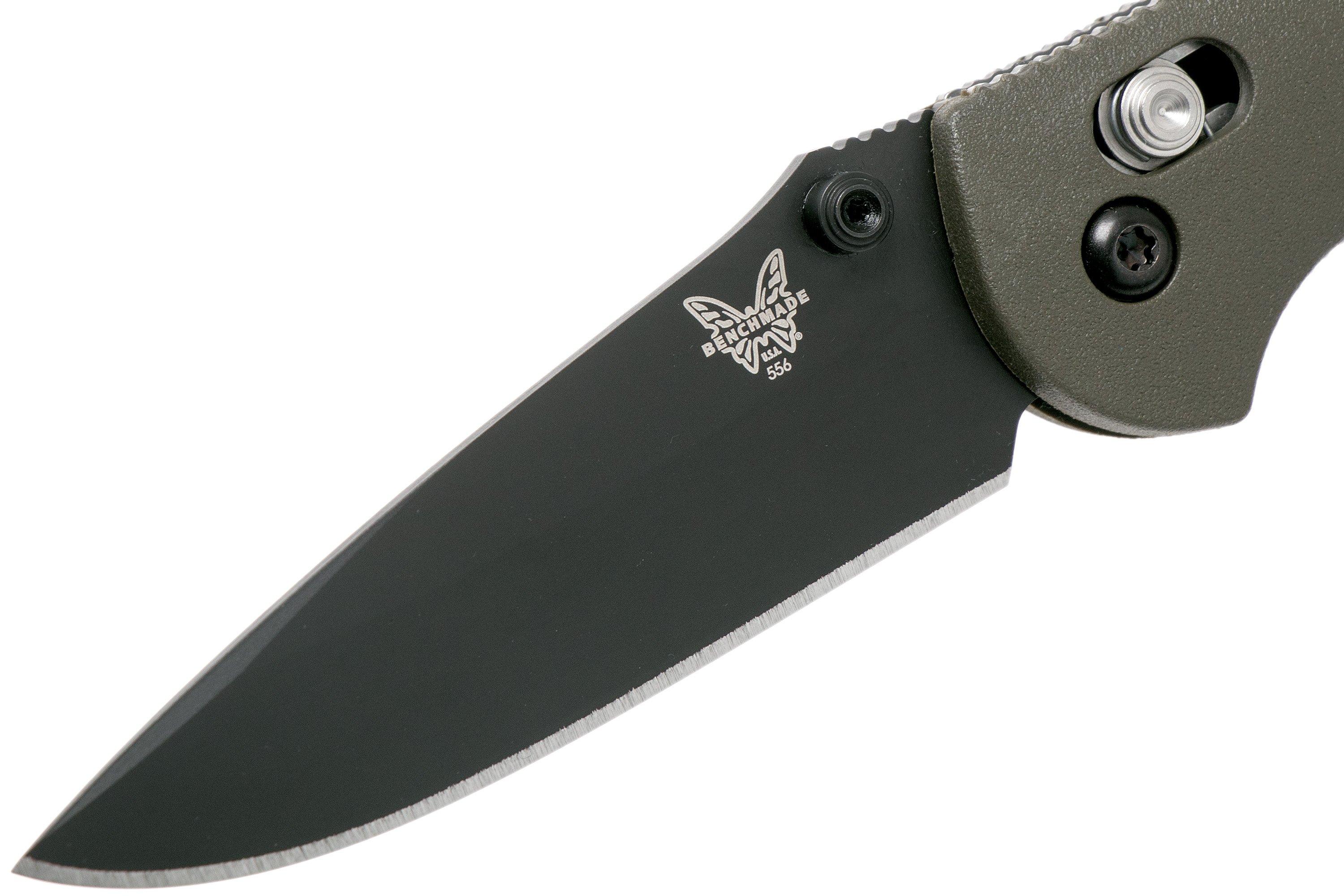 Benchmade MiniGriptilian 556BKODS30V pocket knife, Mel Pardue design Advantageously shopping