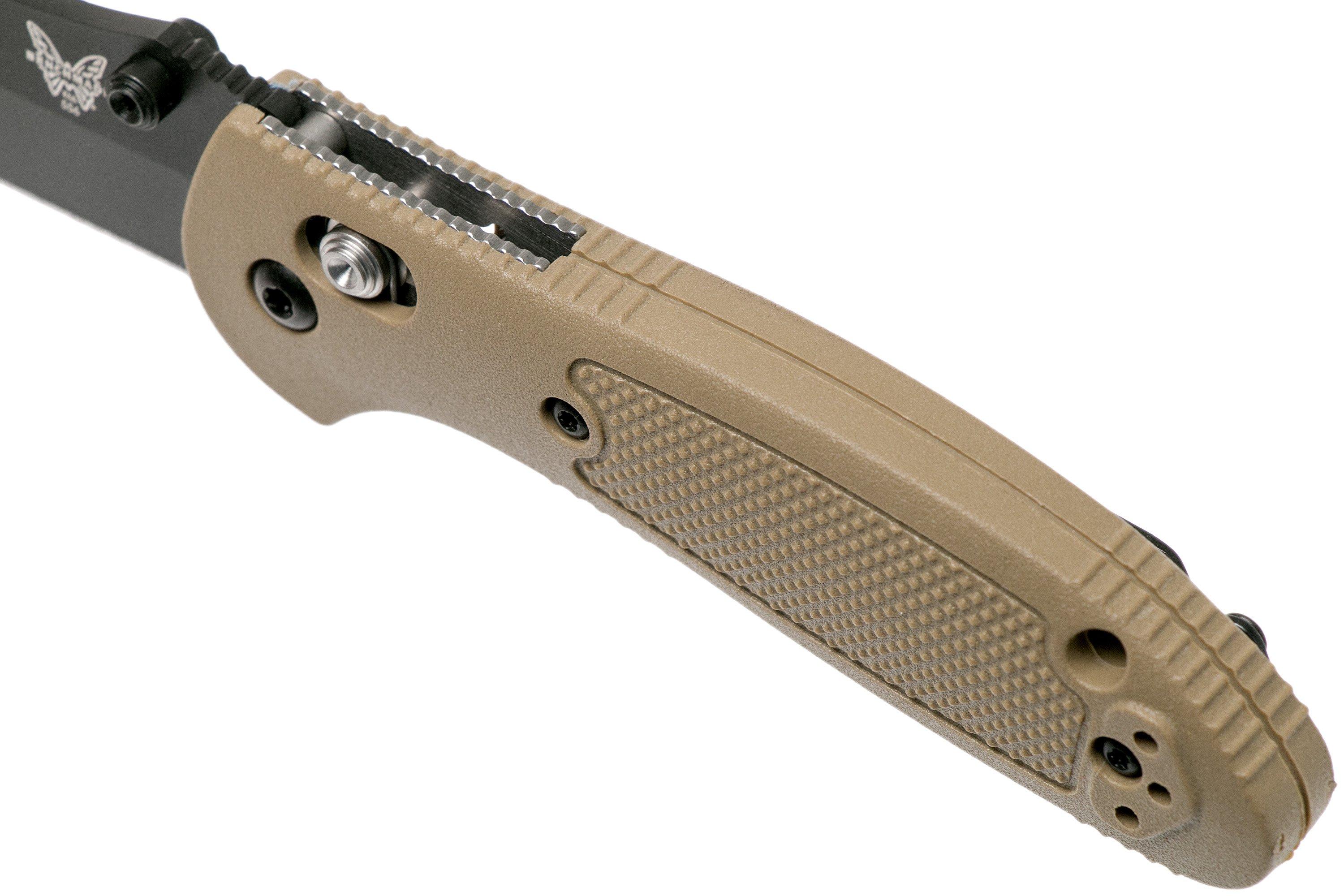 Benchmade Mini-Griptilian 556BKSN-S30V pocket knife, Mel Pardue design ...
