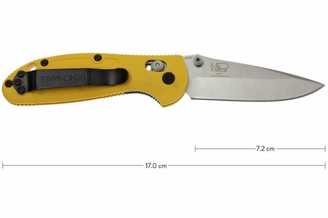 Image for Benchmade Mini-Griptilian, 556-YEL