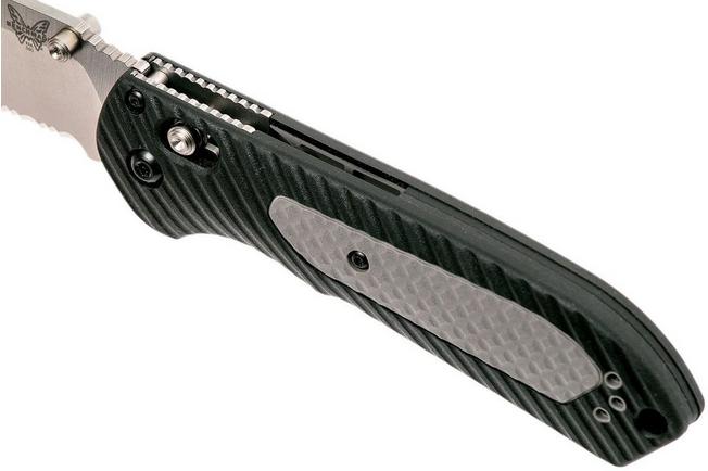 Image for Benchmade 560S Freek pocket knife, serrated edge satin blade