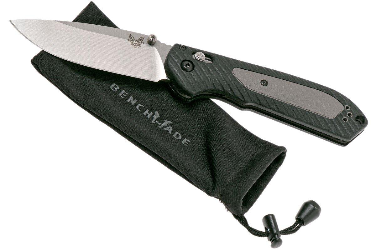 Benchmade 560 Freek pocket knife, plain edge satin blade