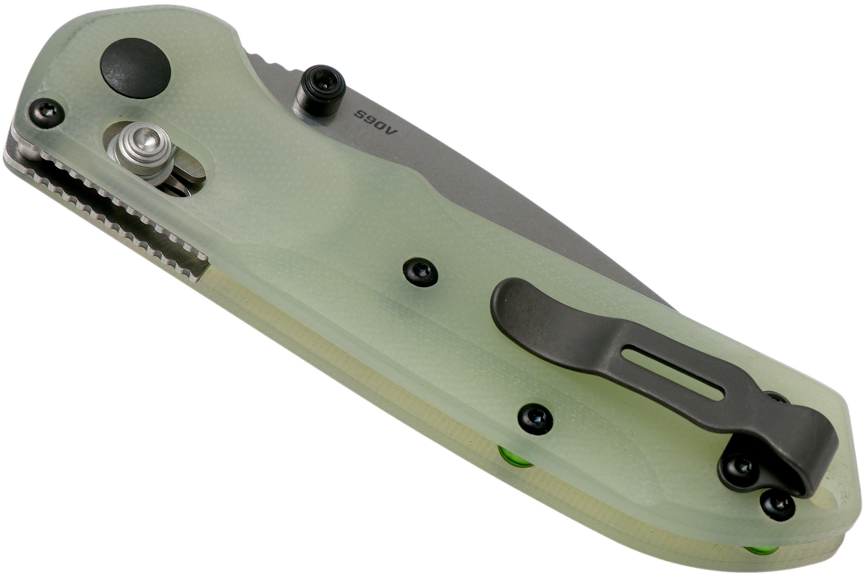 Benchmade Mini Freek 5652101 Green G10, CPM S90V, Shot Show 2021
