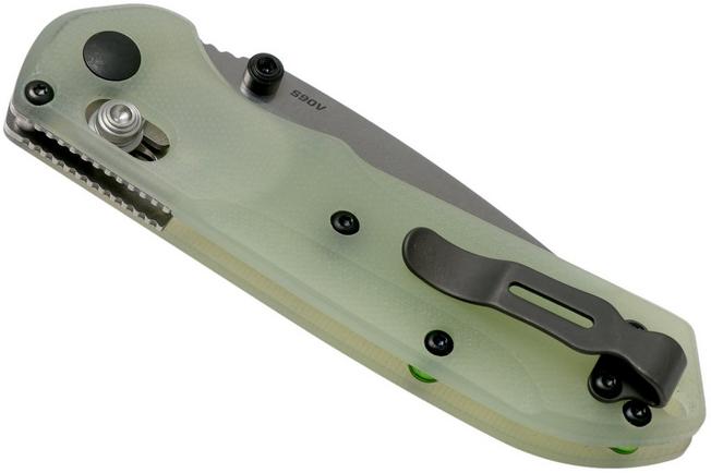 Benchmade Mini Freek 565-2101 Green G10, CPM S90V, Shot Show 2021