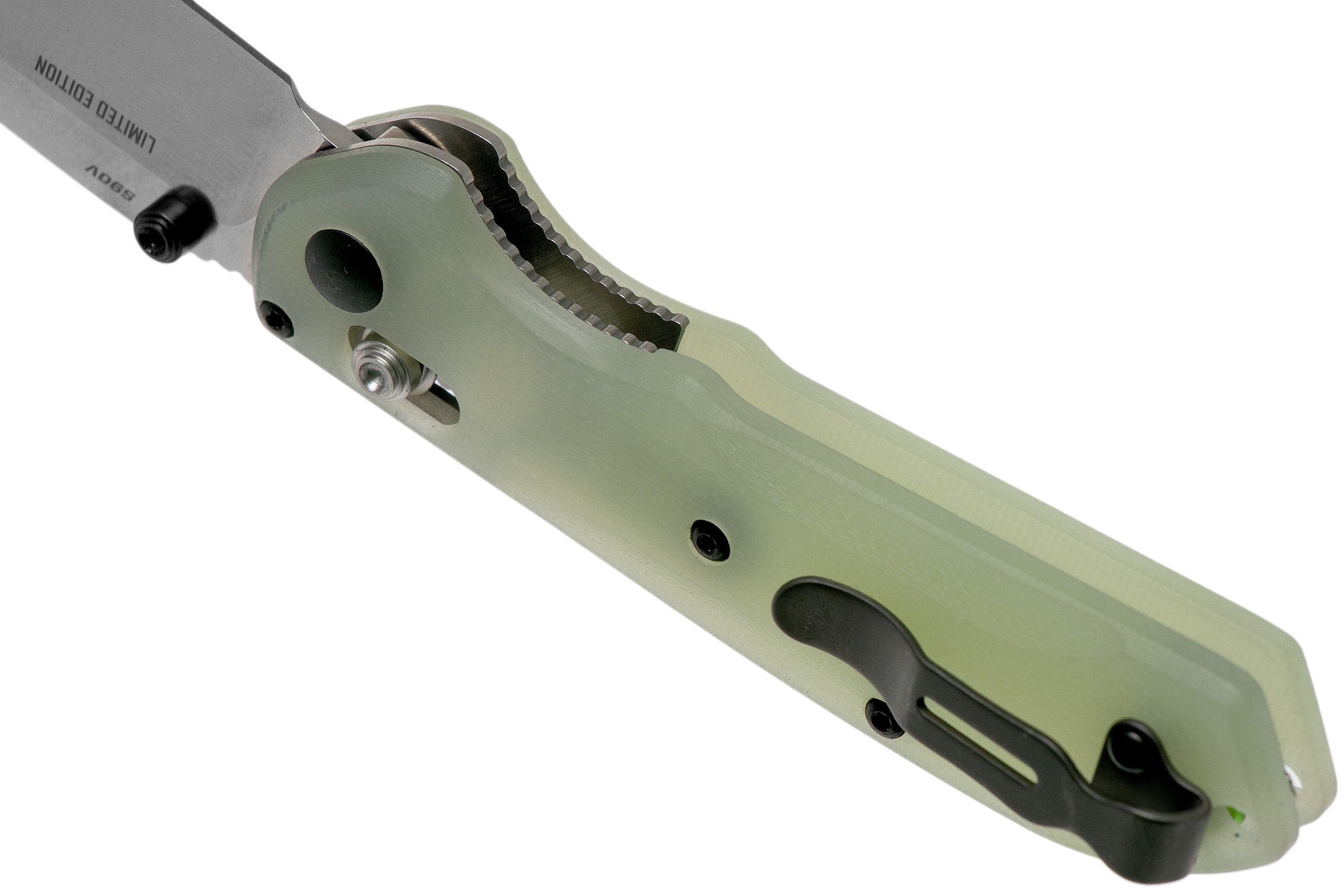 Benchmade Mini Freek 565-2101 Green G10, CPM S90V, Shot Show 2021