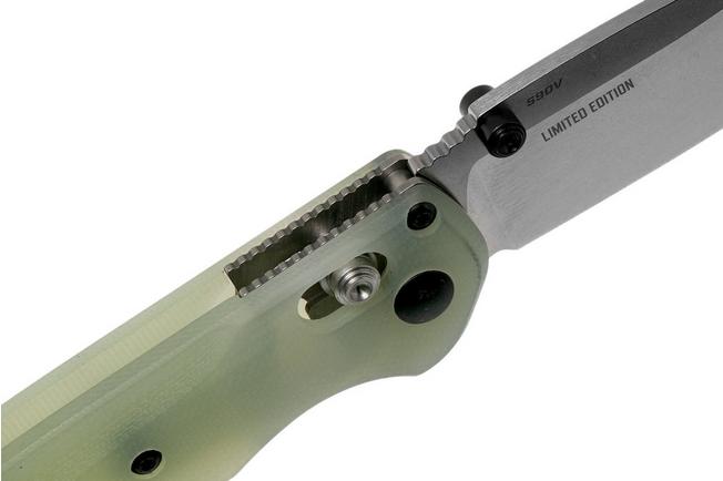 Benchmade Mini Freek 565-2101 Green G10, CPM S90V, Shot Show 2021 