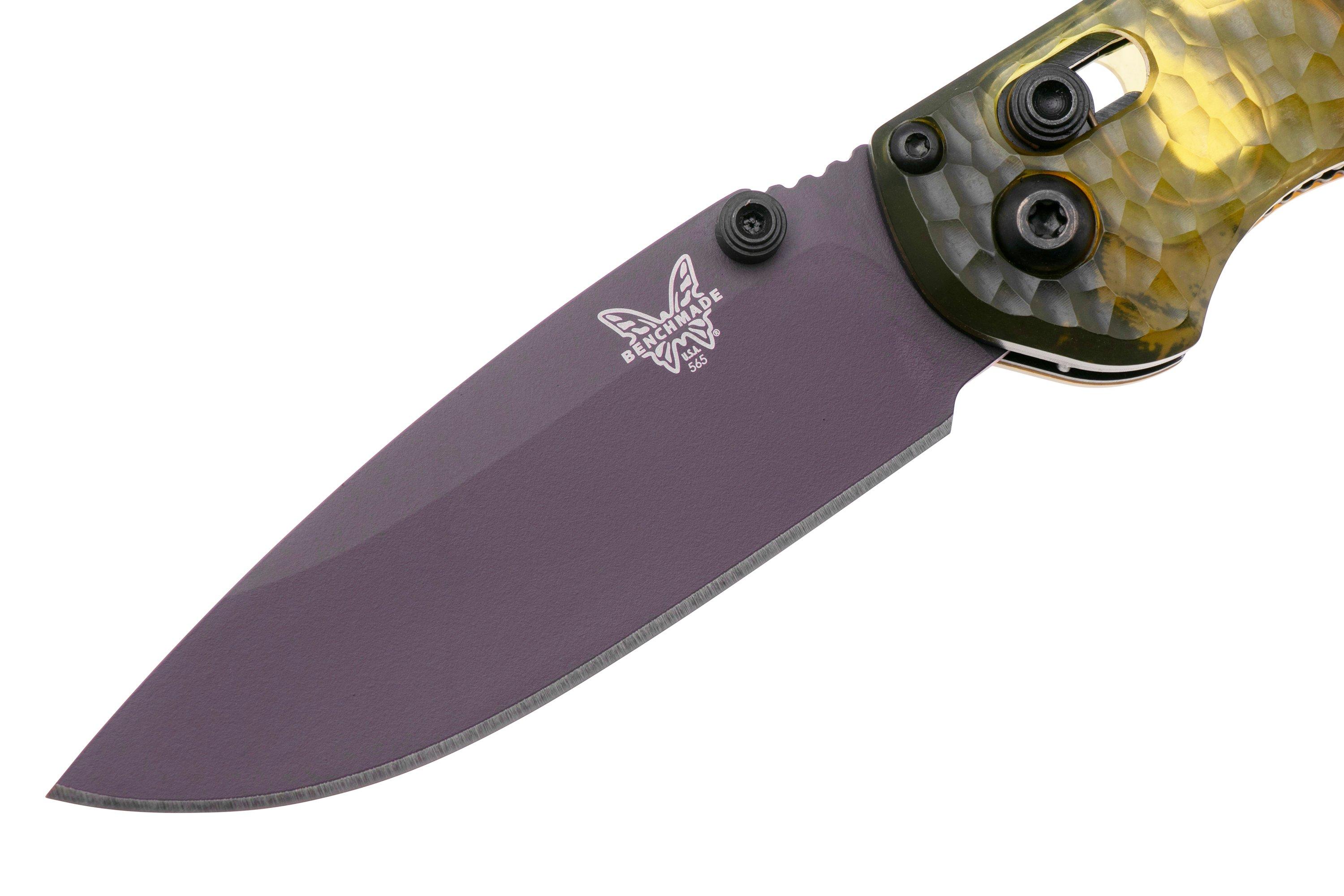最旬トレンドパンツ Benchmade Mini Freek 565PL-2501 Amethyst Cerakote CPM M4 ミニカー