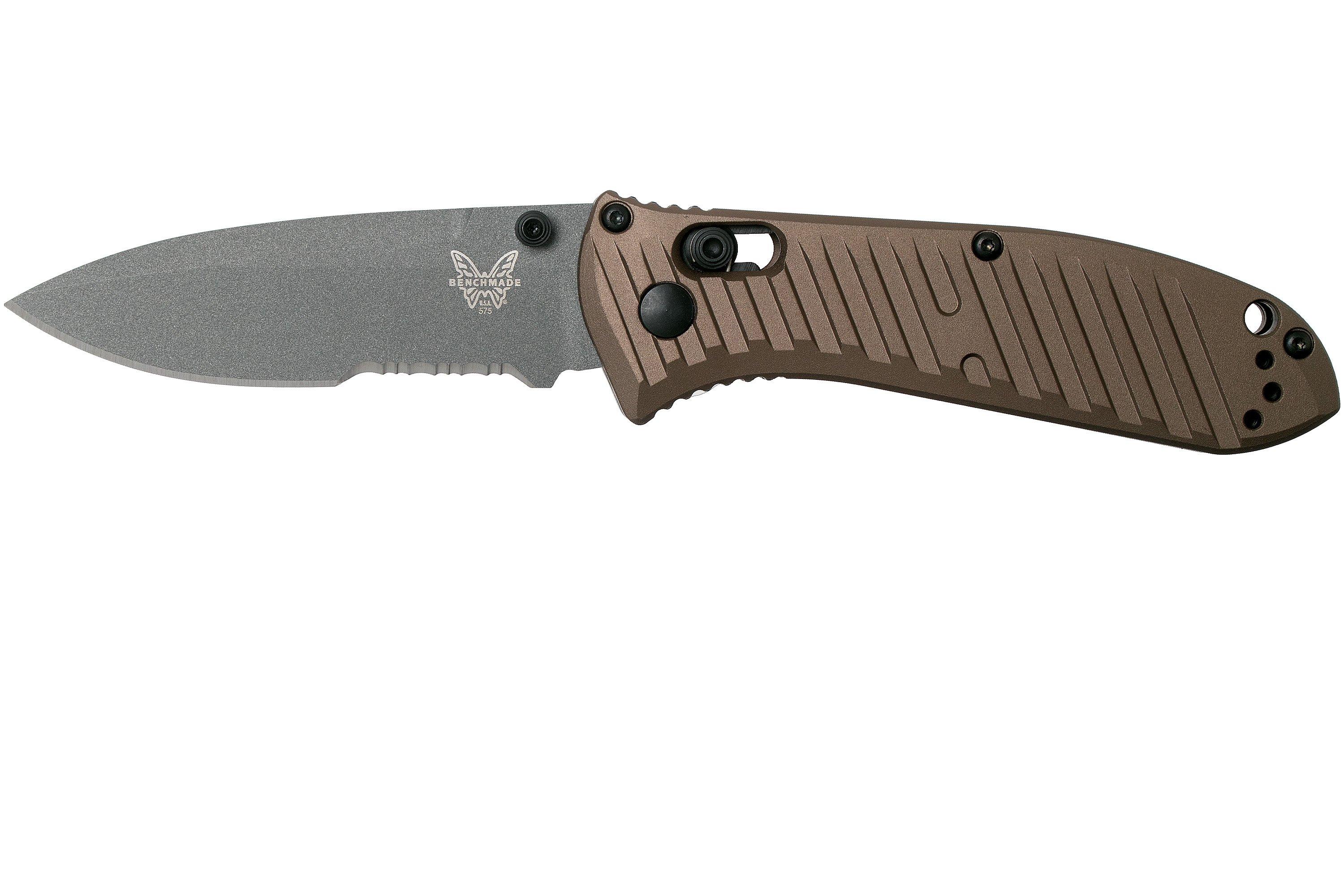 Benchmade Mini Presidio II Serrated 575SGY2001 Shot Show 2020 Limited