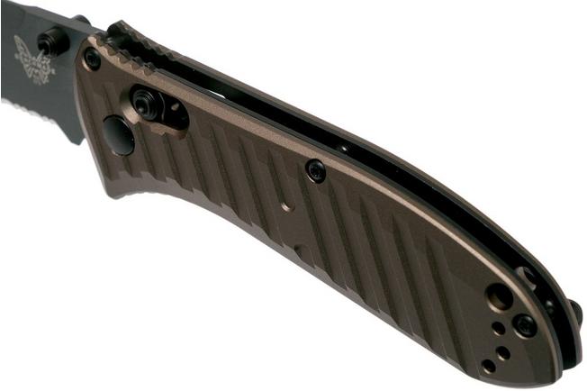 Image pour  Benchmade Mini Presidio II Serrated 575SGY-2001 Shot Show 2020 Limited Edition couteau de poche