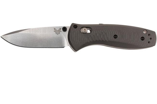 Benchmade - Mini Barrage 585 Axis Assist Knife Black G-10 - knife