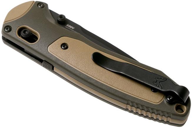 Imagen para Benchmade Boost Federal Government Exclusive 590SBK-1 Tan Serrated navaja