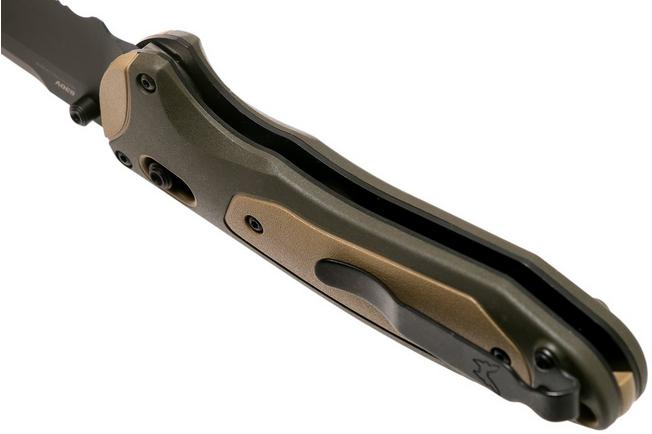 Imagen para Benchmade Boost Federal Government Exclusive 590SBK-1 Tan Serrated navaja