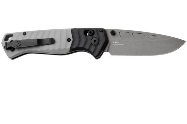 Afbeelding voor Benchmade P.S.K. 593GY-02 Cerakote Elmax, Tempest Gray FRN, outdoorzakmes