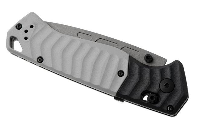 Afbeelding voor Benchmade P.S.K. 593GY-02 Cerakote Elmax, Tempest Gray FRN, outdoorzakmes
