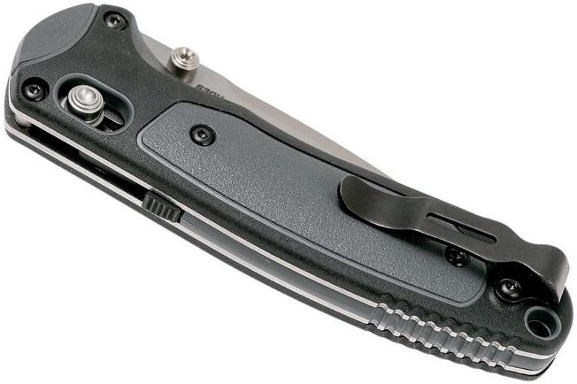 Image for Benchmade 595S Mini Boost pocket knife, serrated edge satin blade
