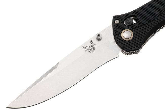 Afbeelding voor Benchmade 710-25 Stonewashed Böhler M30, Black Aluminum, zakmes
