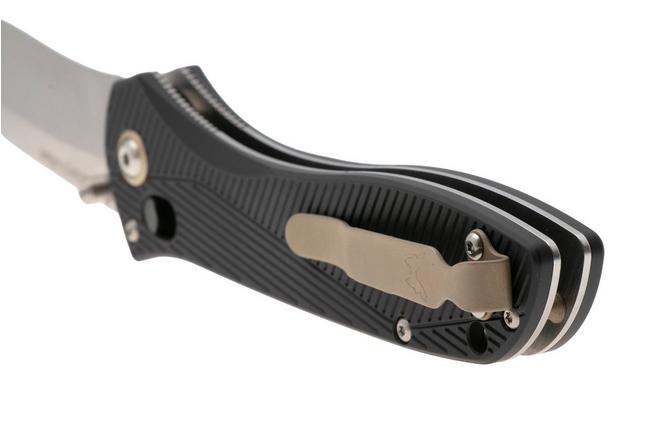 Afbeelding voor Benchmade 710-25 Stonewashed Böhler M30, Black Aluminum, zakmes