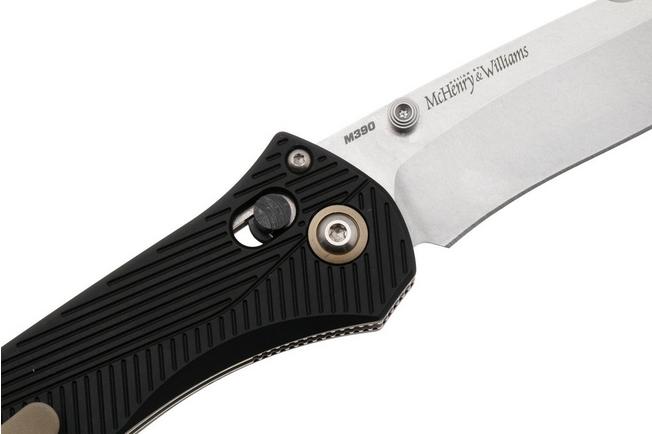 Afbeelding voor Benchmade 710-25 Stonewashed Böhler M30, Black Aluminum, zakmes