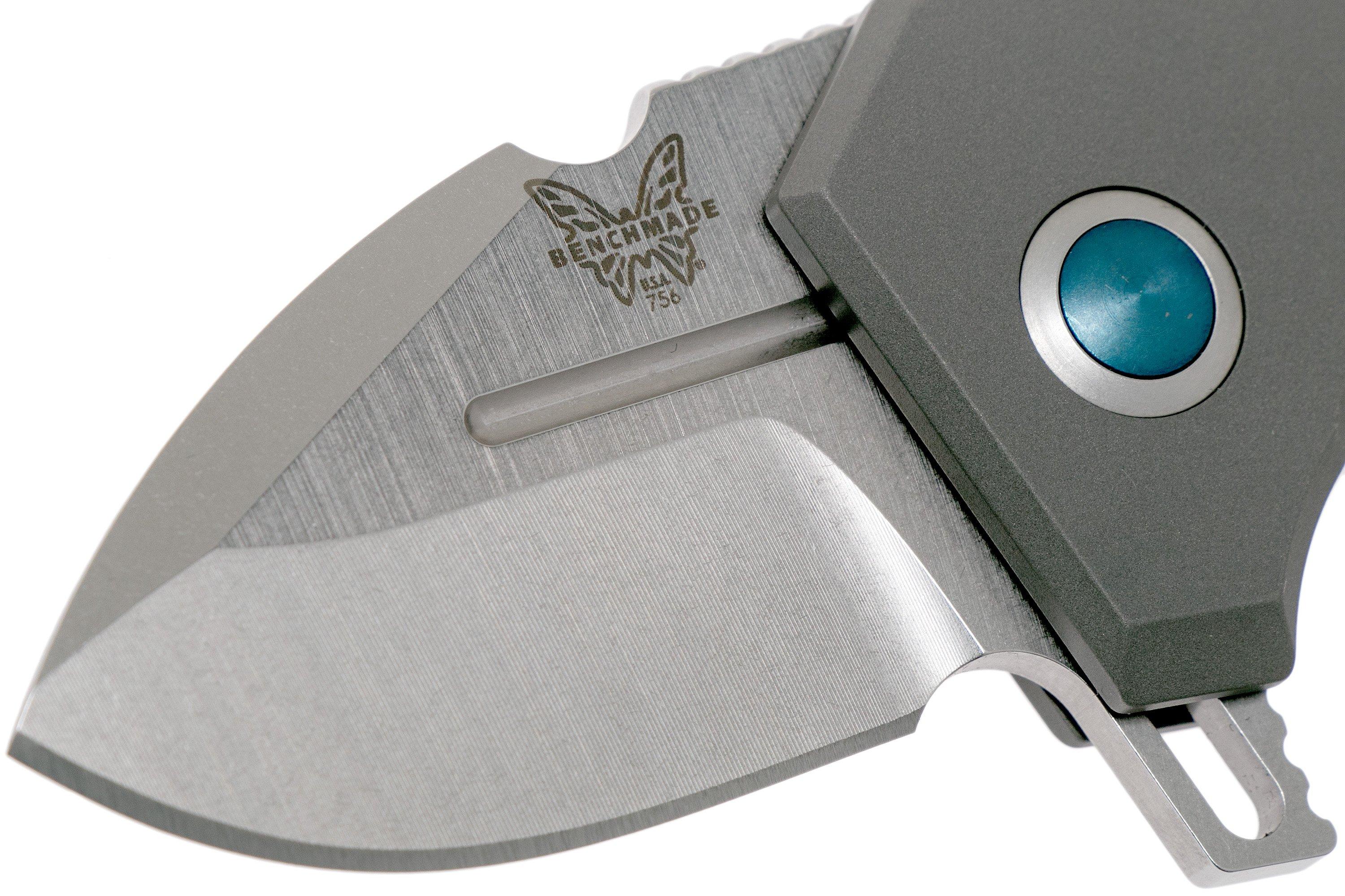 Benchmade 756 mPR Micro Pocket Rocket pocket knife, Sibert design |  Advantageously shopping at Knivesandtools.co.uk