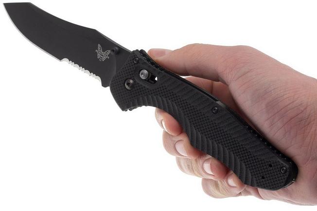 Benchmade 810SBK Osborne Contego, black | Advantageously shopping