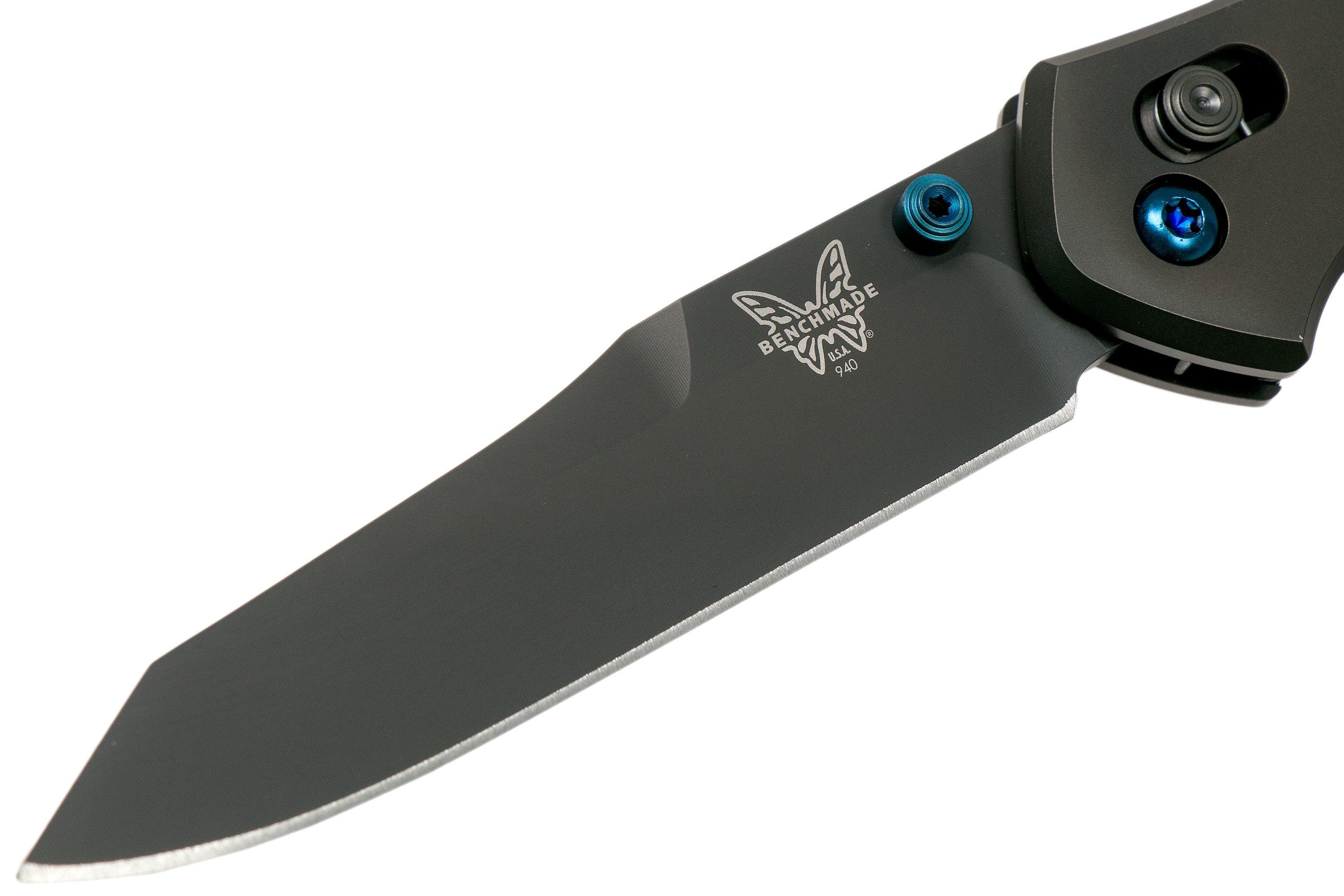 Benchmade 940BK-2003 Limited Edition pocket knife, Warren Osborn design |  Advantageously shopping at Knivesandtools.com