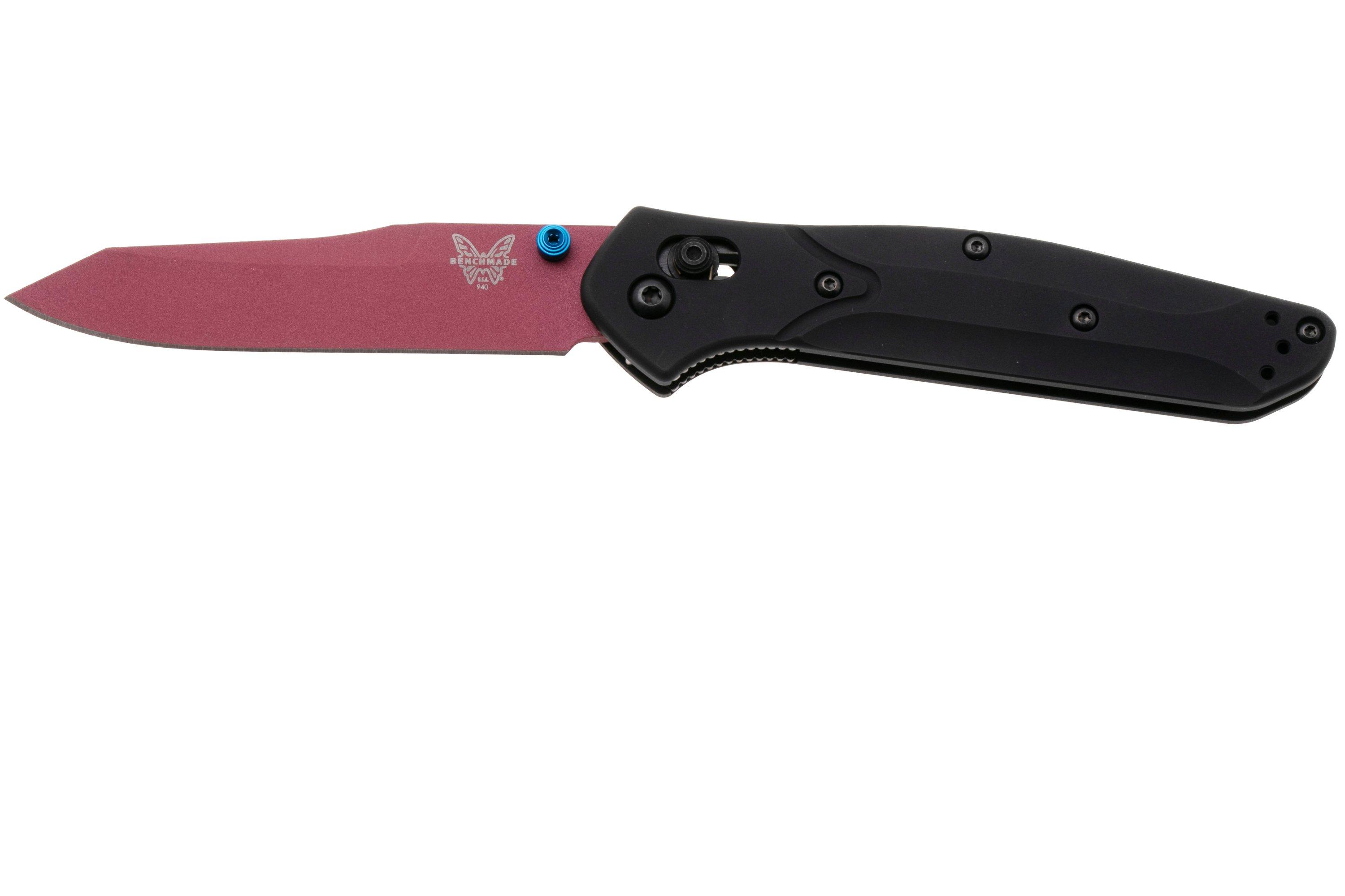 Benchmade Osborne 940CN-2504, Cranberry Frost Cerakote CPM-S30V