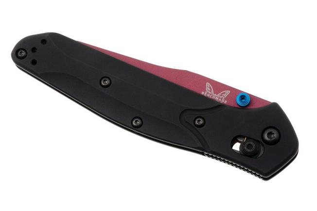 Afbeelding voor Benchmade Osborne 940CN-2504, Cranberry Frost Cerakote CPM-S30V, Black 6061-T6 Aluminum, 2025 Limited Edition zakmes