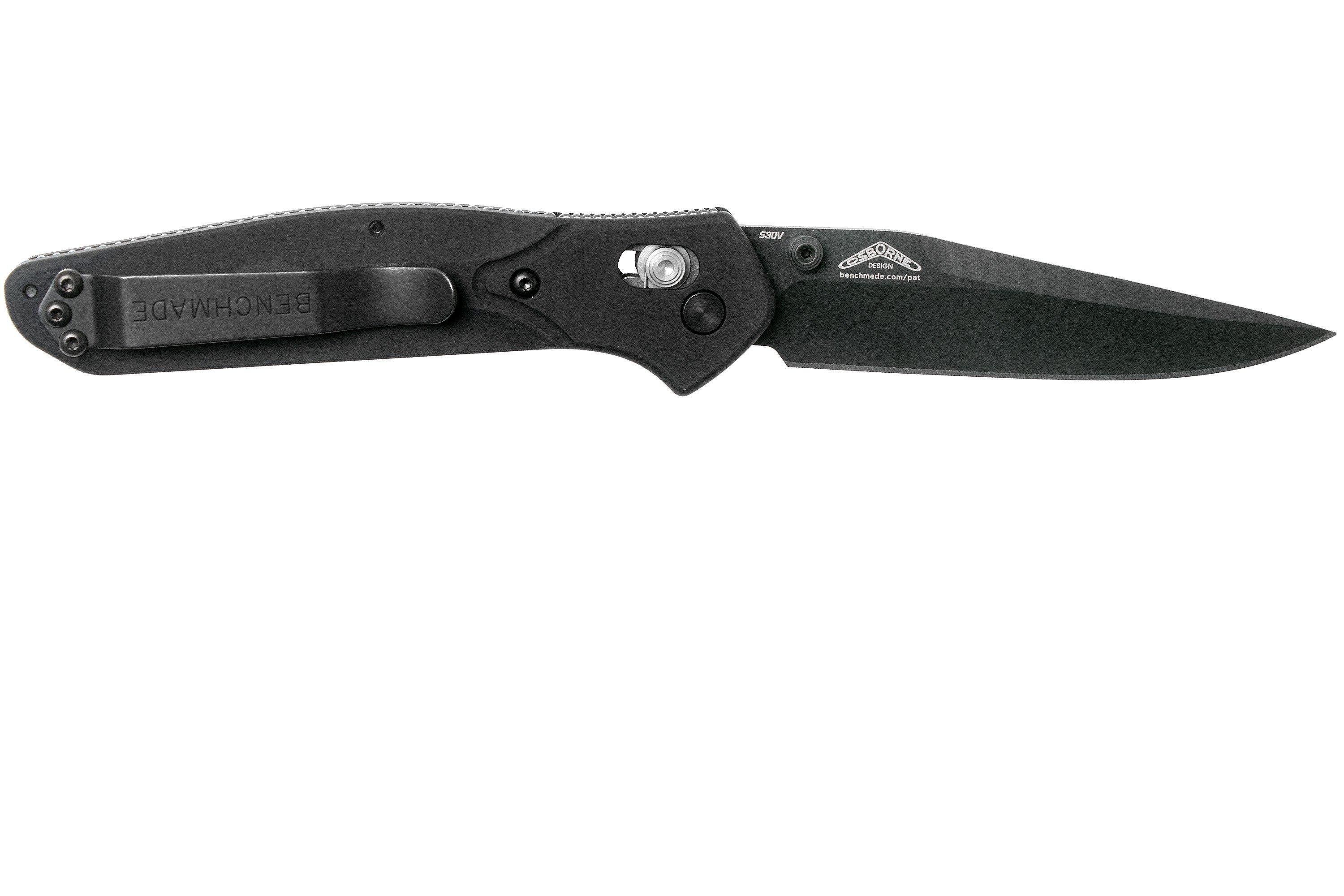 Benchmade 943BK pocket knife, Osborne design | Advantageously shopping ...