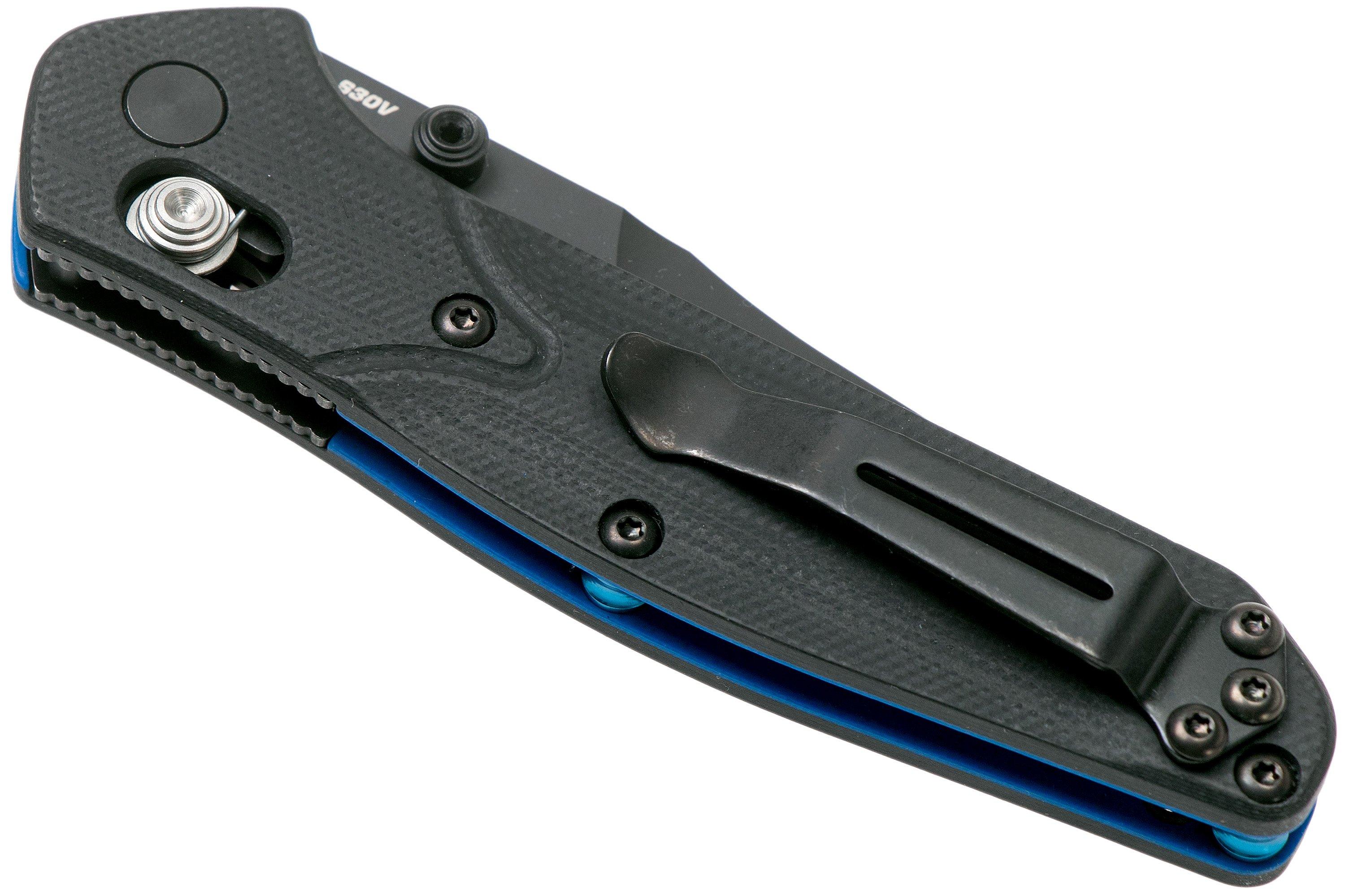 Benchmade 945BK1 Black Mini Osborne pocket knife, Warren Osborne