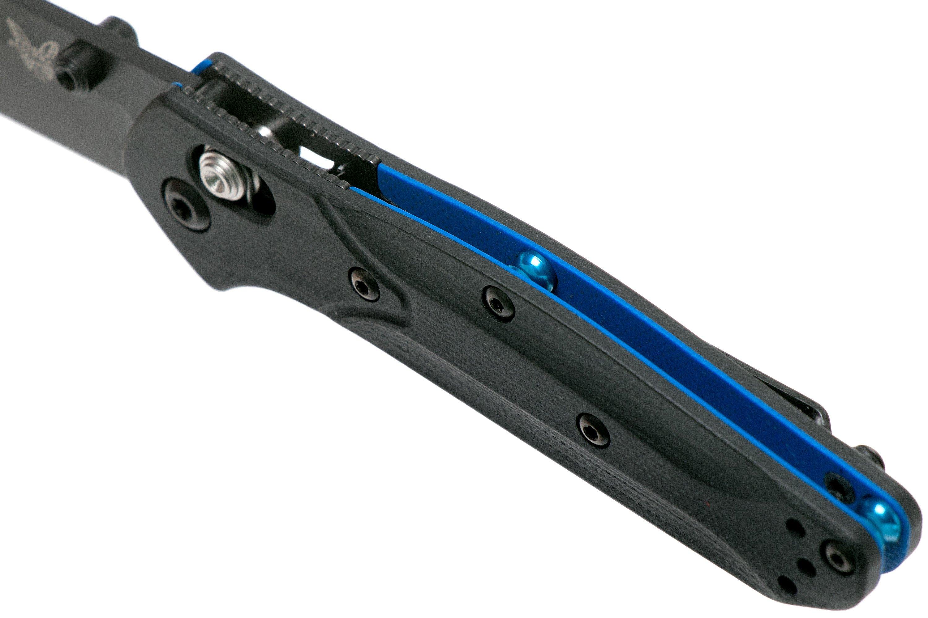 Benchmade 945BK1 Black Mini Osborne pocket knife, Warren Osborne