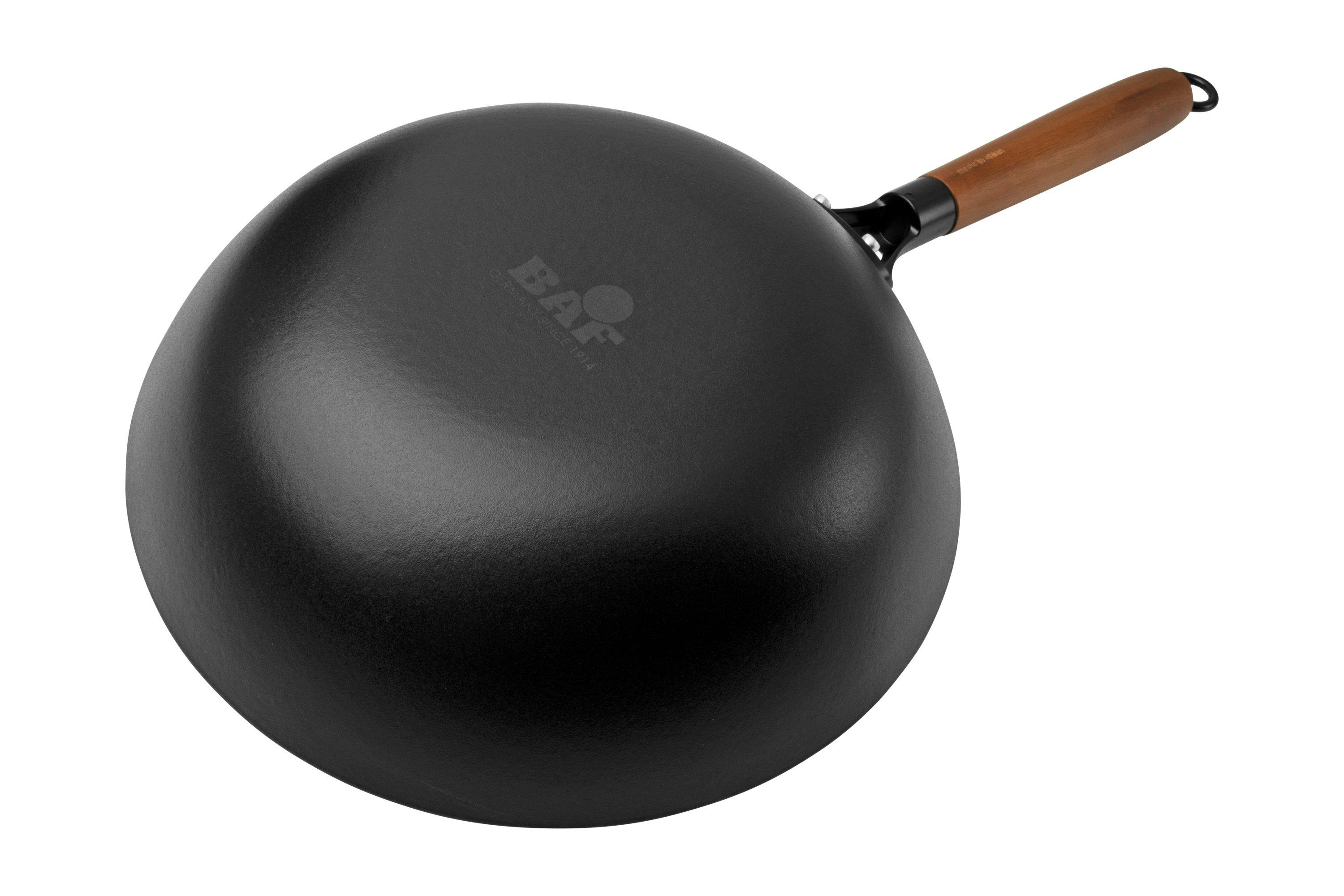 Baf Rustica Pur 100138280 28 cm Holzgriff, Wokpfanne Günstiger
