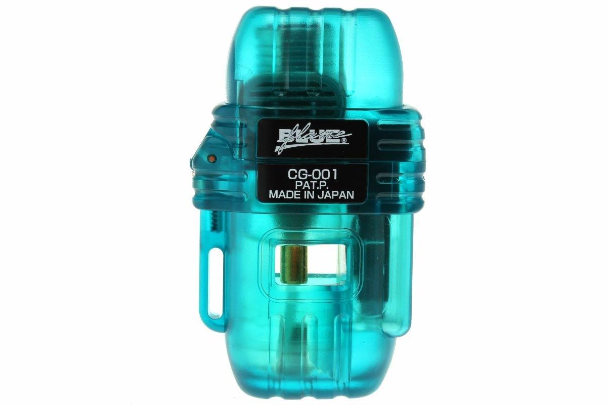 Blazer Blue Flame lighter CG1TBG transparent blue Advantageously