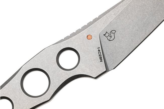 Afbeelding voor Bestech VK-Core BFK05A Stonewashed 14C28N, vaststaand mes