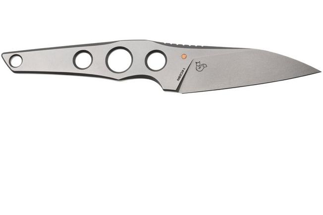 Afbeelding voor Bestech VK-Core BFK05D Bead Blasted 14C28N, vaststaand mes, Vulpex Knives design