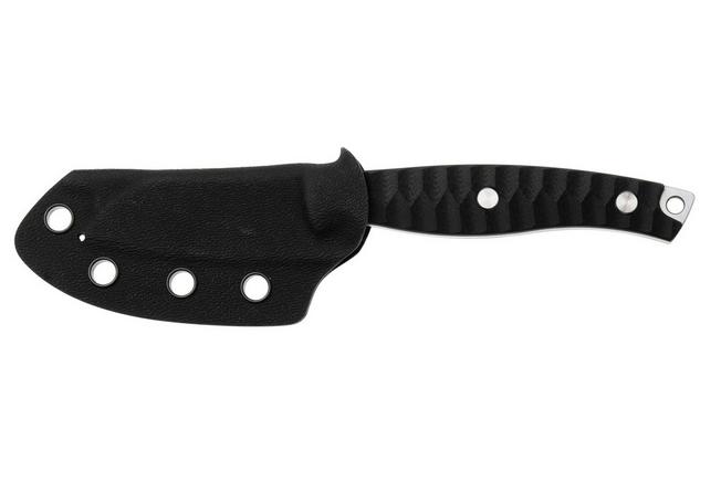 Afbeelding voor Bestech Heidi Blacksmith #3 BFK07A Satin 14C28N Sheepsfoot, Black G10, vaststaand mes