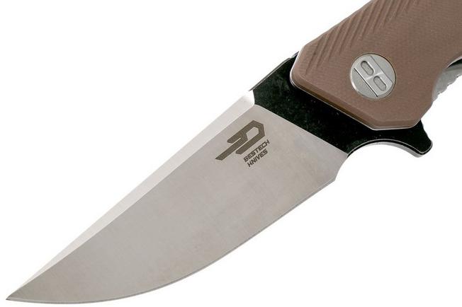 Image for Bestech Thorn Tan G10 BG10C-1 pocket knife