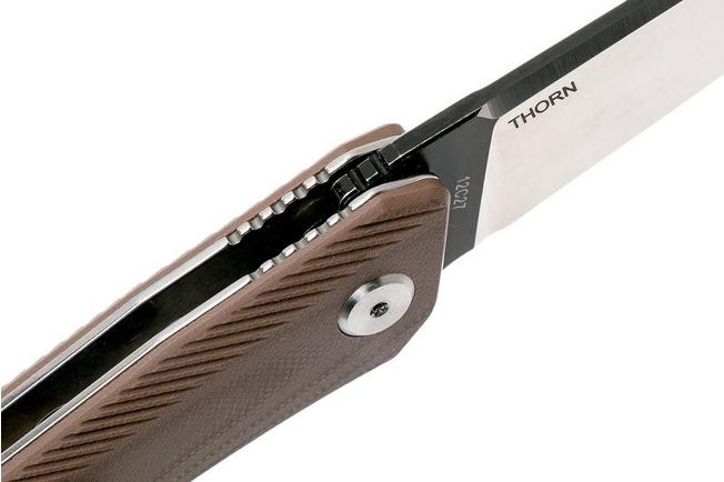 Image for Bestech Thorn Tan G10 BG10C-1 pocket knife