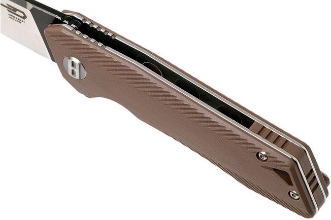 Image for Bestech Thorn Tan G10 BG10C-1 pocket knife