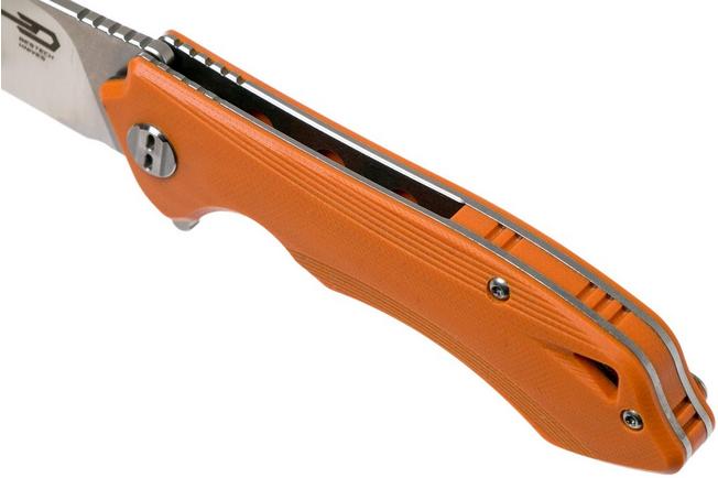 Image pour Bestech Beluga BG11E-2 Orange G10 zakmes