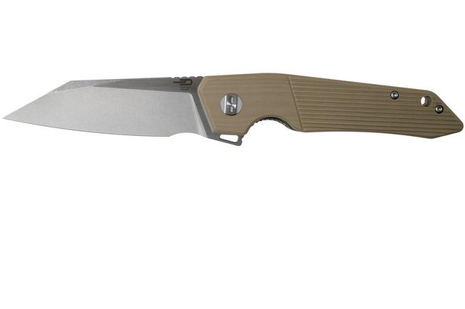 Bild für Bestech Barracuda BG15C-1 Stonewash satin, Beige G10, Taschenmesser