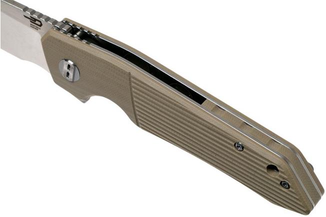 Bild für Bestech Barracuda BG15C-1 Stonewash satin, Beige G10, Taschenmesser