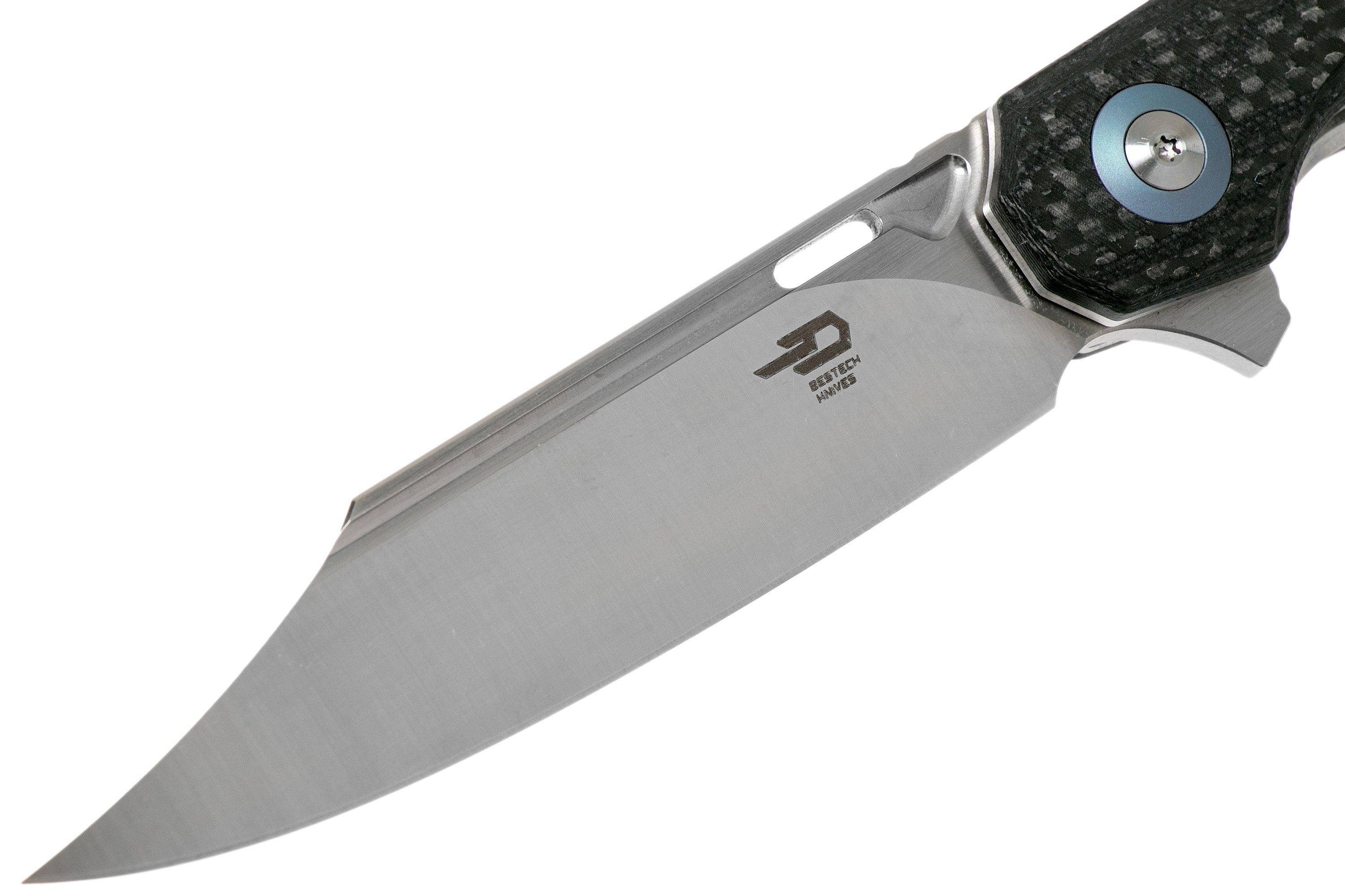 Bestech Fanga Black G10 & carbonfiber BG18C navaja | Compras con ...