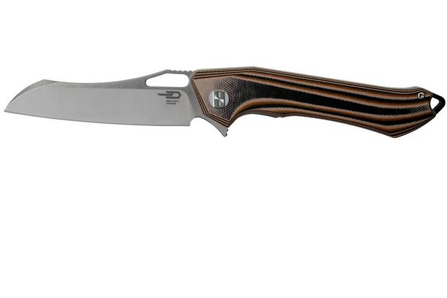 Imagen para Bestech Platypus BG28C Black/Orange/Beige navaja