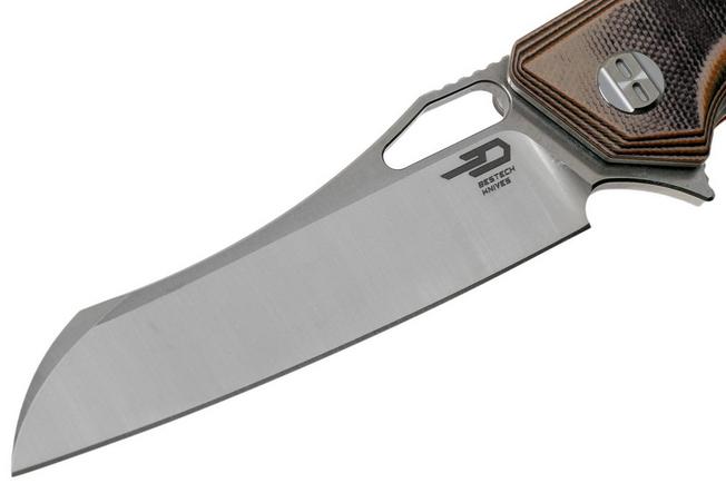 Imagen para Bestech Platypus BG28C Black/Orange/Beige navaja