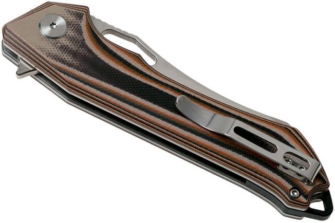 Imagen para Bestech Platypus BG28C Black/Orange/Beige navaja