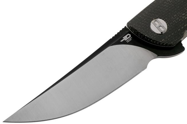 Imagen para Bestech Swift BG30B-2 Satin Black, Black Micarta navaja